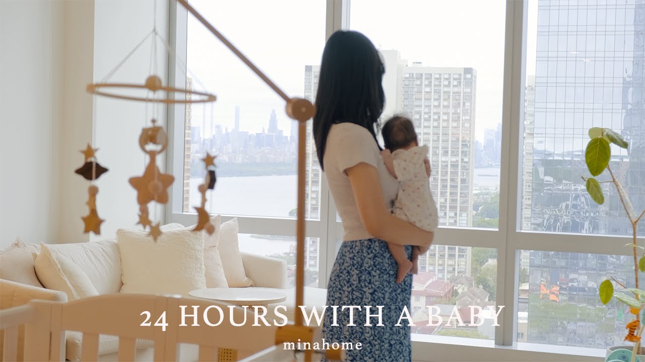 24 часа с месячным малышом 👶🏻🍼