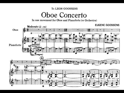Eugene Goossens - Oboe Concerto, Op.45 - YouTube