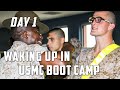 Waking Up in Marine Corps Boot Camp