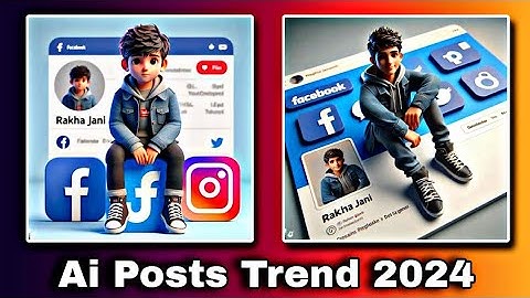 How to create 3D AI Social media boy Images | bing image creator tutorial | bing ai