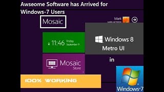 Get Metro UI On Windows 7
