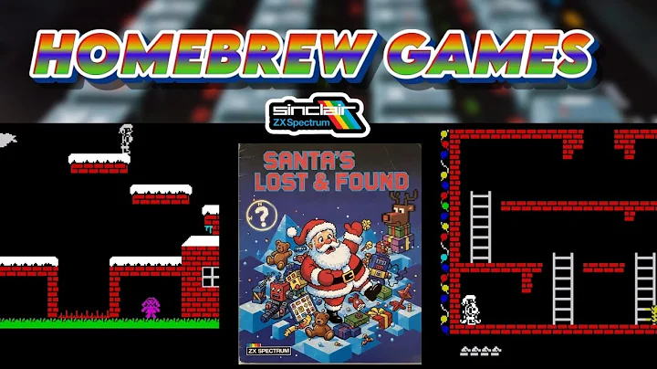 Santa's Lost & Found - New Zx Spectrum Game 2025