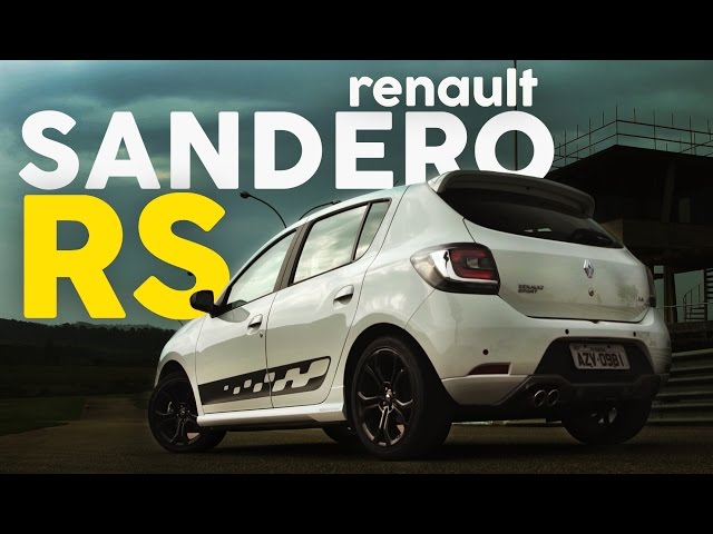 Video: Renault Sandero R.S. - Teste Webmotors
