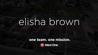 One Team. One Mission - Elisha Brown