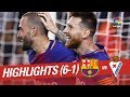 Resumen de FC Barcelona vs SD Eibar 6 1