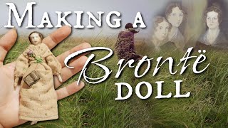 Making A Bronte Doll In Yorkshire + A Visit To Their House In Haworth!
