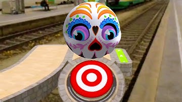 Max levels in GOING BALLS #23 Gameplay Android iOS - Halloween Special