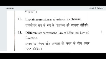Growing up as a Learner, b.Ed previous year question paper #CCSU #university