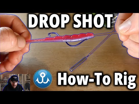 Drop Shot Fishing for Bass  How-to Rig with Jacob Wheeler 