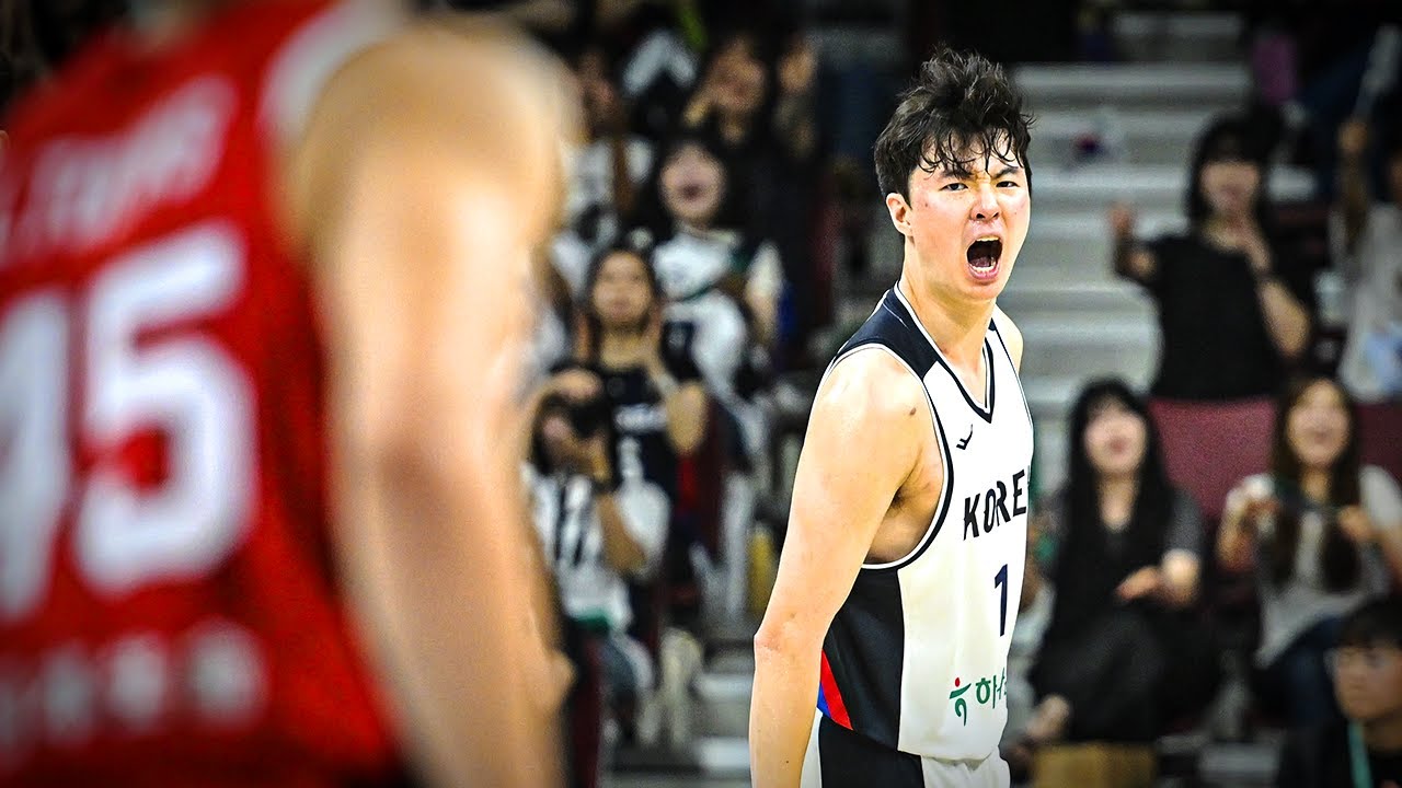 '한국 농구의 희망' 남자농구 평가전 4연전 이현중 하이라이트