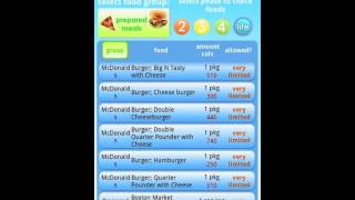 hCG Diet App for Android Smartphone and Tablets (Kindle Fire and Nook) screenshot 2