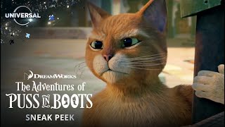 The Adventures Of Puss In Boots Sneak Peek Dreamworks On Universal