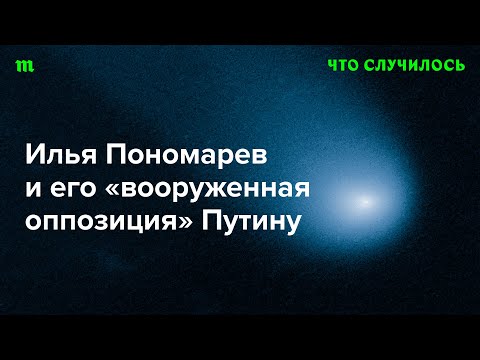 Говорим о политической роли Ильи Пономарева