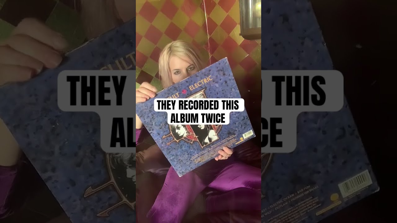 The Cult- Electric #vinyl #records #shorts #vinylcommunity