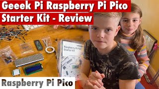 Geeek Pi Raspberry Pi Pico Starter Kit - Review and Parts Demo