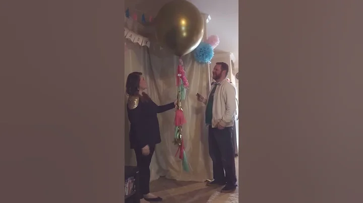 Gender Reveal of Baby Manley