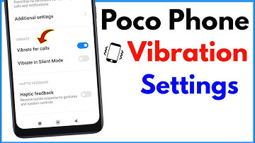 Poco Phone Vibrate Setting | Poco Vibration Setting | Poco Mobile Mein Vibration Kaise Kare