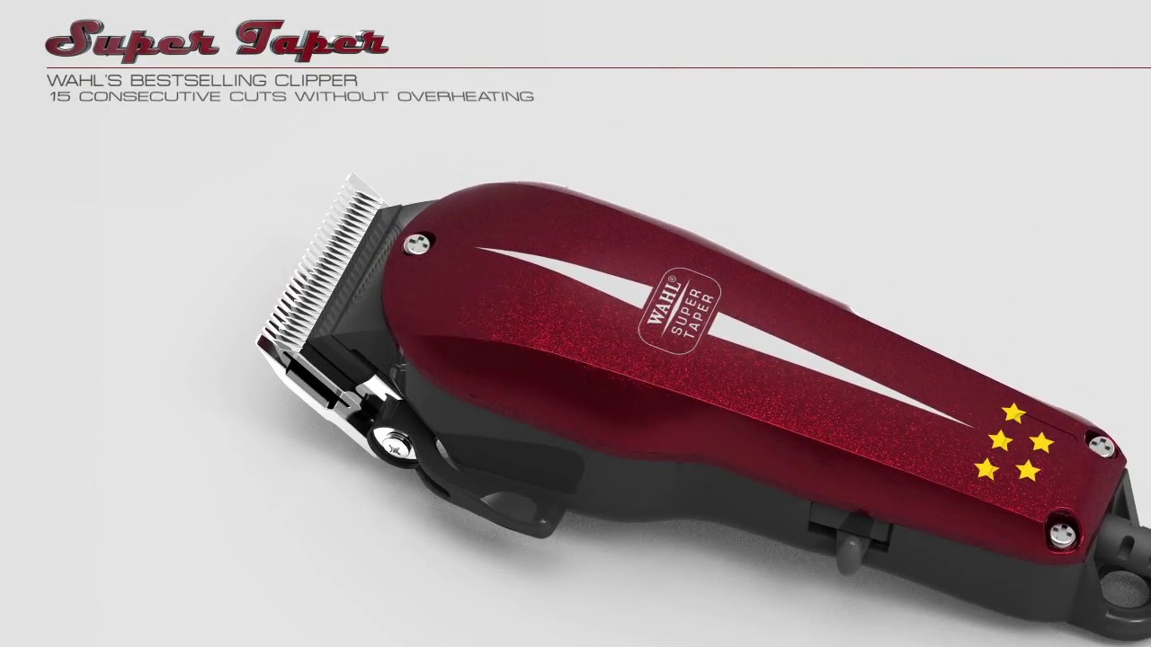 wahl super taper cordless black