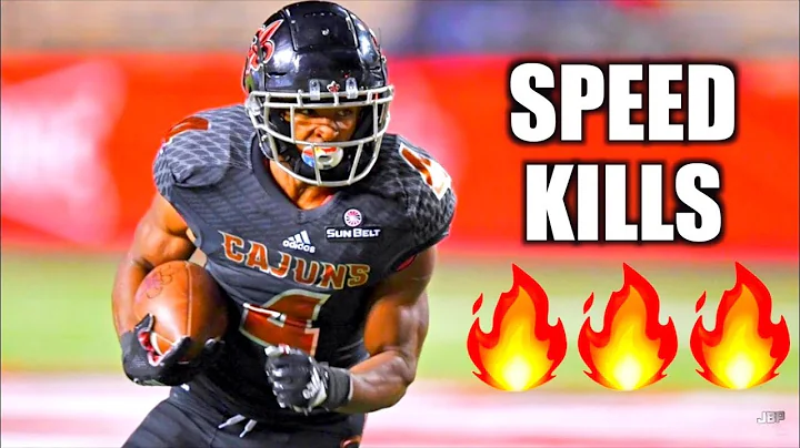 Sprinter SPEED  || Louisiana RB Raymond Calais Hig...