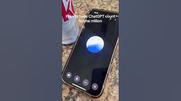 How to have ChatGPT count to one million 🤖- #chatgpt #ai #chatgpt5 #comedy #asmr #viral