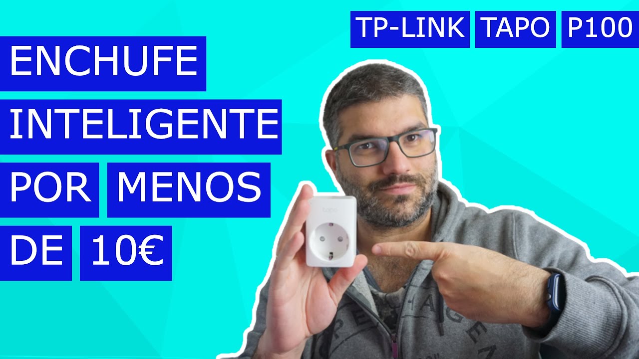 El enchufe inteligente TP-Link Tapo P100 te permite encender a distancia  tus dispositivos y controlar tu consumo eléctrico y vuelve a costar menos  de 10 euros en