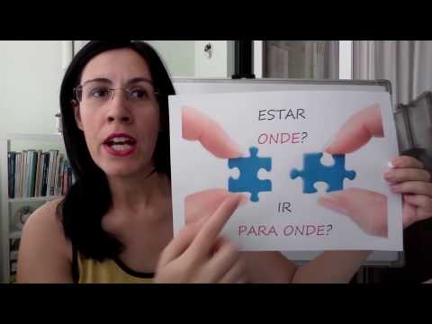 Урок Португальского Языка «Португальские глаголы ESTAR и IR»