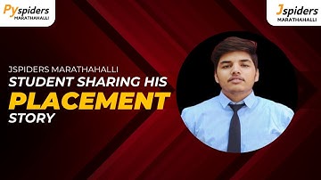 How Jspiders Marathahalli Helped This Student Get an IT Job!