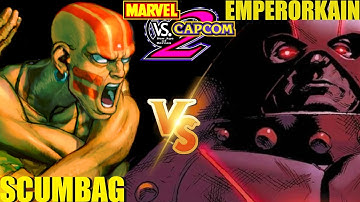 MvC2 Mvci Umvc3 SCUMBAG vs EMPEROR KAIN pt 2