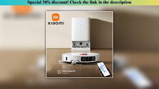 Editor’s Choice XIAOMI MIJIA M40 Robot Vacuum Cleaner,High-Precision Obstacle Avoidance,12Kpa Sucti