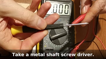 Adjusting A4988 Stepper Motor Driver. Trimming stick calibrate VREF voltage CNC / Printer / Robotics