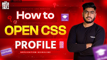 How to open CSS Profile | Explained in Bangla | Part 1 | The Bidesh Talks