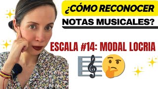 ¿Cómo Reconocer notas musicales? Escala 14 Modal Locria 🎼🤔 #eartraining #oidomusical #notasmusicales