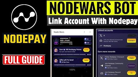 Nodepay Telegram Bot | Nodepay Airdrop New Update | Node Wars Complete Details | Earning Network