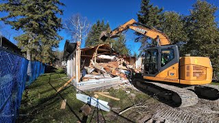 Awesome House Demolition Time Lapse By The Beach #3 2024