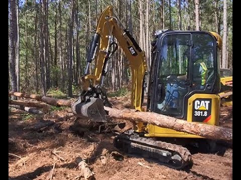 Cat® 1-Ton Thumb Attachment at Work