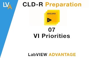 LabVIEW CLD R 06 VI Priorities