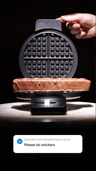 Snickers Bar - Will it Waffle?