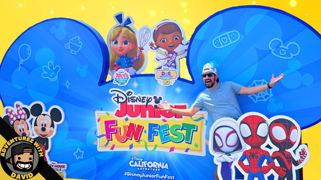 FIRST DISNEY JUNIOR FUN FEST 2022 at Disney Adventure YouTube