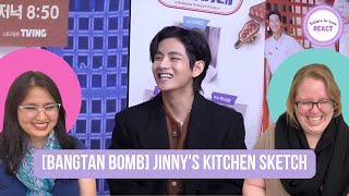 Sisters In Law React to [BTS]  Jinny's Kitchen Press Conference \& Variety Show Sketch [BANGTAN BOMB]