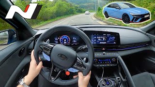 The New 2024 Hyundai Elantra N Facelift Dct Pov Test Drive