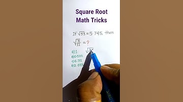 Square Root Tricks| Square Root Math for RRB GROUP D Exam 2022| SSC CGL Questions| #shorts