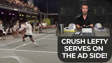 How to Neutralize a Lefty Serve on the Ad Side | Tennis Return Tips