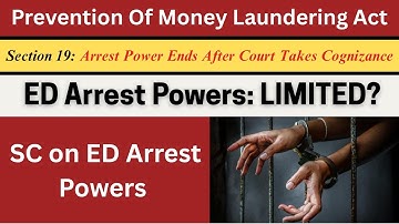 🎥 Can the ED Arrest After Cognizance Under PMLA? Full Legal Analysis by Defence Lawyer