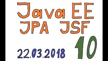 TSI. Java EE - Разработка веб-приложений (201) - занятие №10