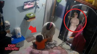 Diganggu Hantu, Ibunya Panik Karena Anaknya Menangis Gara-gara Melihat Hantu di Lemari ?