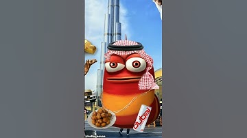 Red larva "Oi Oi Oi" meme nos Emirados Árabes 🇦🇪