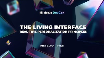 The living interface: Real-time personalization principles - François Chalifour
