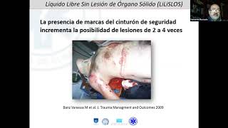 Líquido libre sin lesión de órgano sólido.