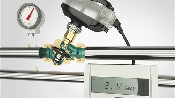 Hydronic Flow through AB-QM™ with NovoCon® digital controls
