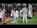 【WBC2023】侍ジャパン サムライ妻球場入り 史上最強メンバー 板野友美 衛藤美彩 ヌートバーママ 石橋杏奈 ゆり香 中居正広 (2023.03.21 現地映像)
